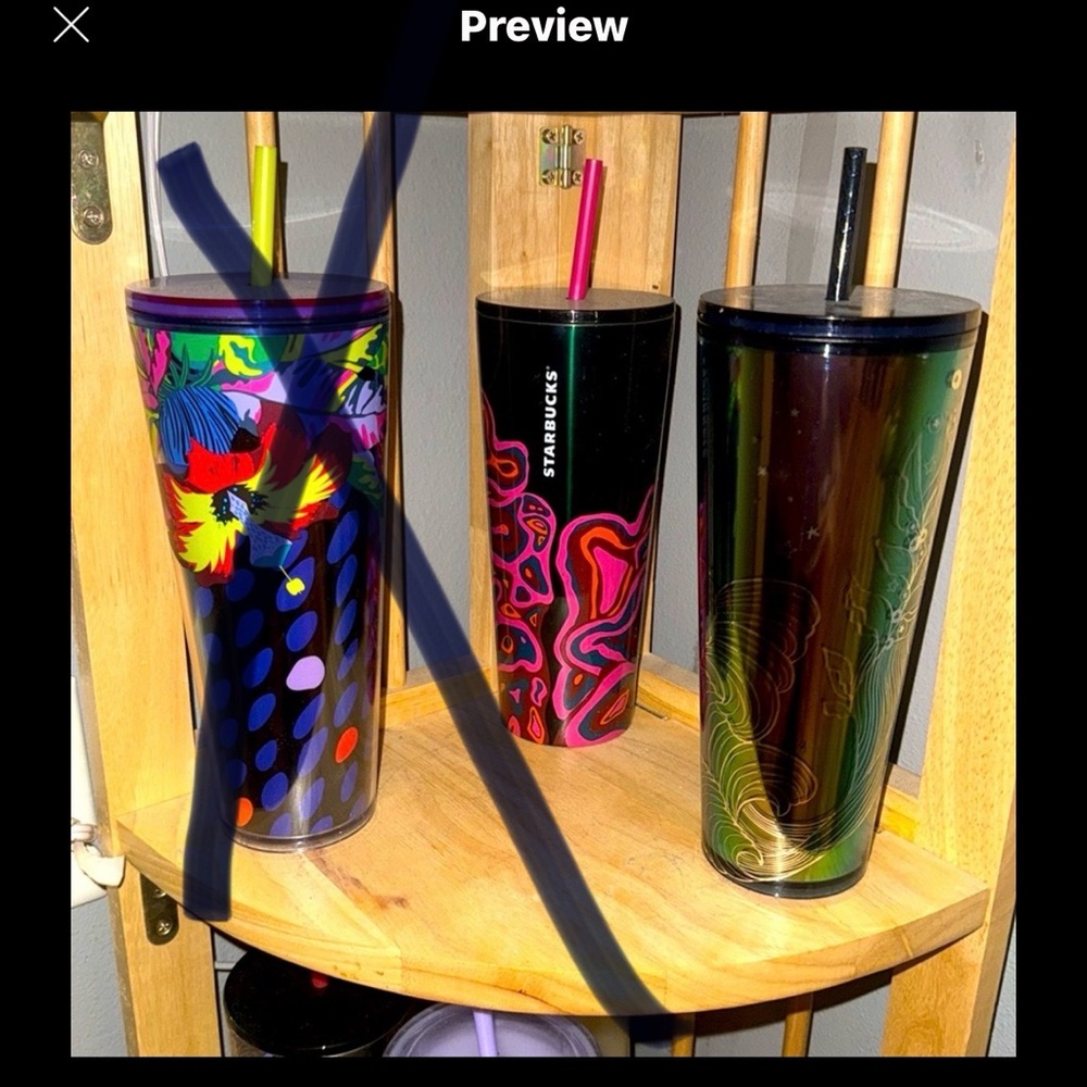 Starbucks tumblers